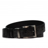 Women belt 18m black+piton black