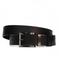 Women belt 18m black+piton black