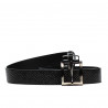 Women belt 18m black+piton black