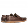 Men loafers, moccasins 912 brown