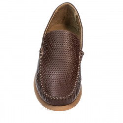 Men loafers, moccasins 912 brown