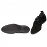 Men casual shoes 816 black velour