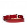 Women belt 01m patent red