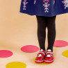 Small children shoes 64c red+white lifestyle