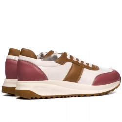 Women sport shoes 6030 pink+white