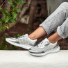 Women sport shoes 6024 silver+white