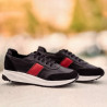 Women sport shoes 6030 black+red