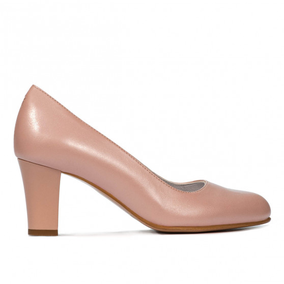 Women stylish, elegant shoes 1209 pudra pearl