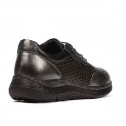 Women sport shoes 6024 silver+black