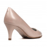 Women stylish, elegant shoes 1242 nude