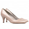 Women stylish, elegant shoes 1242 nude