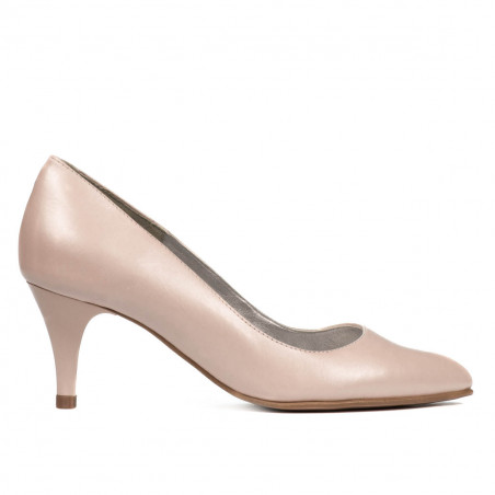 Women stylish, elegant shoes 1242 nude