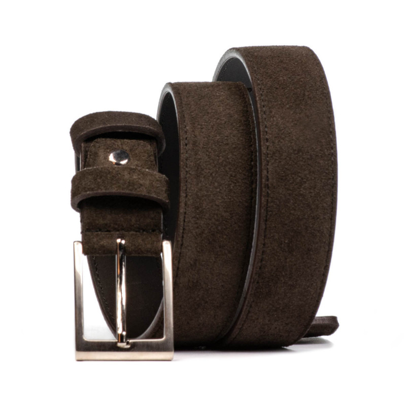 Men belt 05bc cafe velour