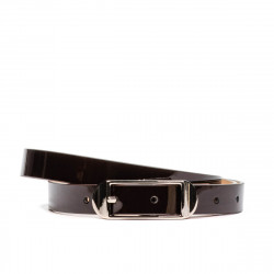 Women belt 03m patent bordo