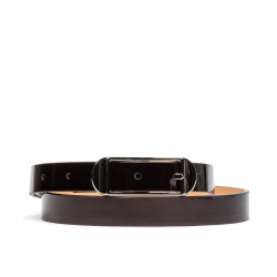 Women belt 03m patent bordo