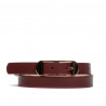 Women belt 03m burgundy