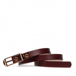 Women belt 03m burgundy