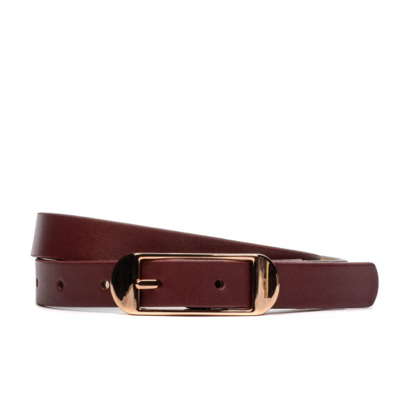 Women belt 03m burgundy