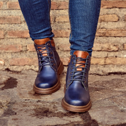 Men boots 4119 indigo combined lifestyle