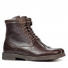 Men boots 4112-1 cafe