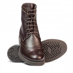 Men boots 4112-1 cafe