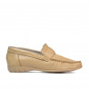 Women loafers, moccasins 189 beige