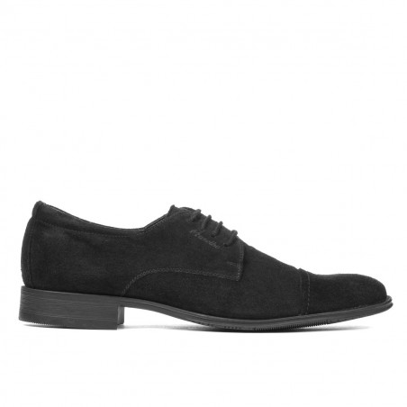 Teenagers stylish, elegant shoes 388 black velour 