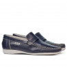 Women loafers, moccasins 189 indigo