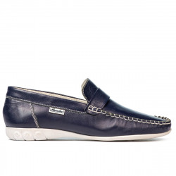 Women loafers, moccasins 189 indigo