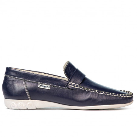 Women loafers, moccasins 189 indigo
