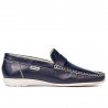 Women loafers, moccasins 189 indigo