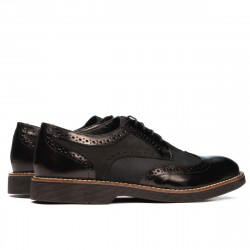 Men casual shoes 826 black combined
