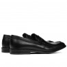 Men stylish, elegant shoes 815 black