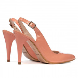 Women sandals 1249 patent pink