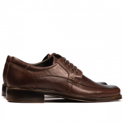 Men stylish, elegant shoes 790 brown