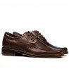 Men stylish, elegant shoes 790 brown