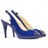 Women sandals 1250 patent blue