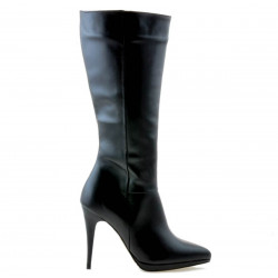 Women knee boots 1158 black