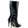 Women knee boots 1158 black
