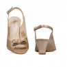 Women sandals 1251 patent beige02