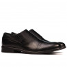 Men stylish, elegant shoes 868 black