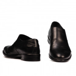 Men stylish, elegant shoes 868 black