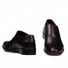 Men stylish, elegant shoes 868 black