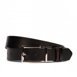 Women belt 22m bordo+black