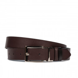 Women belt 22m bordo+black