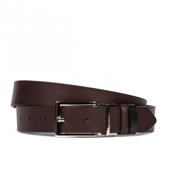 Women belt 22m bordo+black