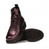 Women boots 3355 purple pearl