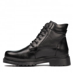 Teenagers boots 4007 black combined