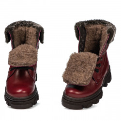 Children boots 3022 bordo