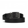 Men belt 36b biz black+black mat